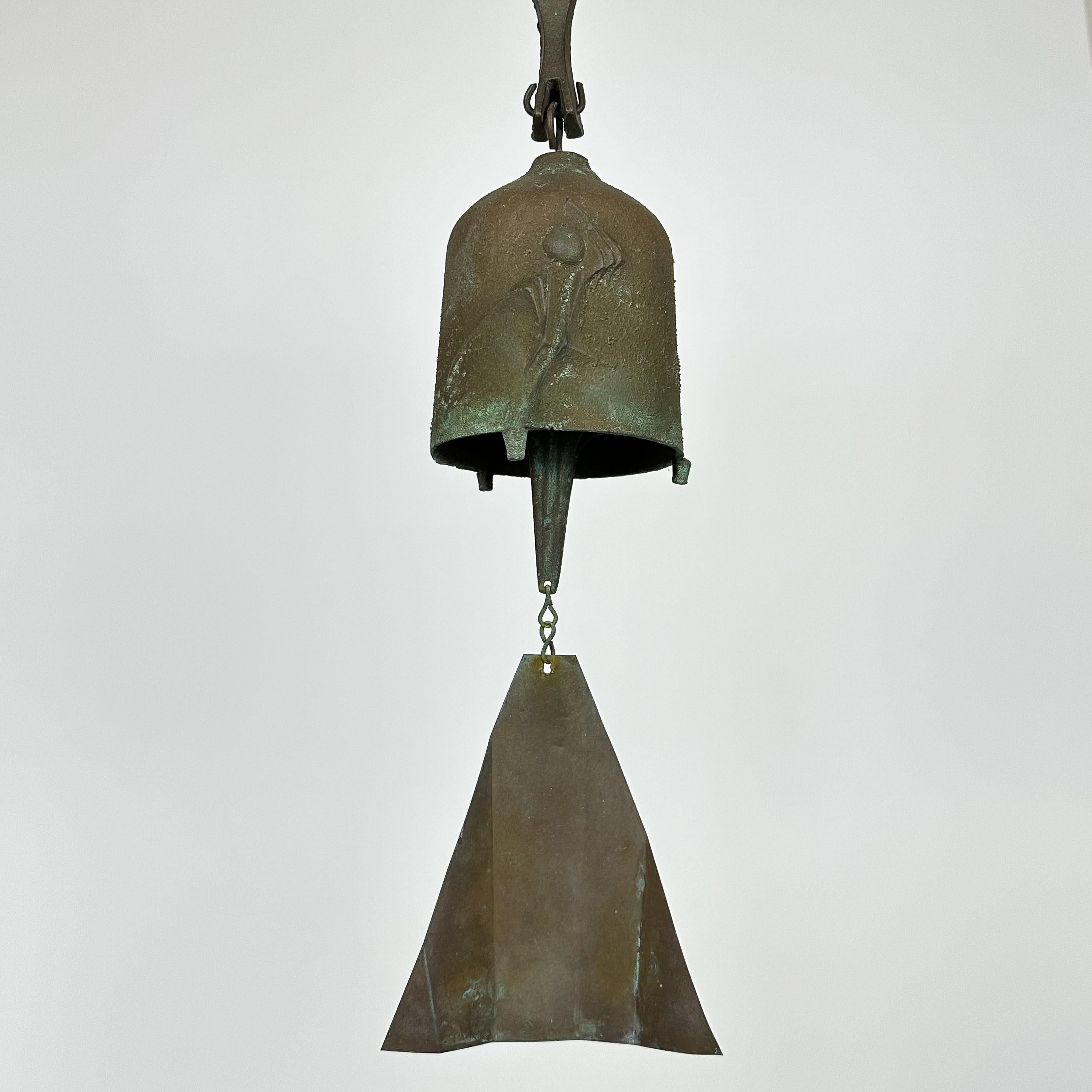 Cast Mid-Century Bronze Bell / Wind Chime by Paolo Soleri for Arcosanti