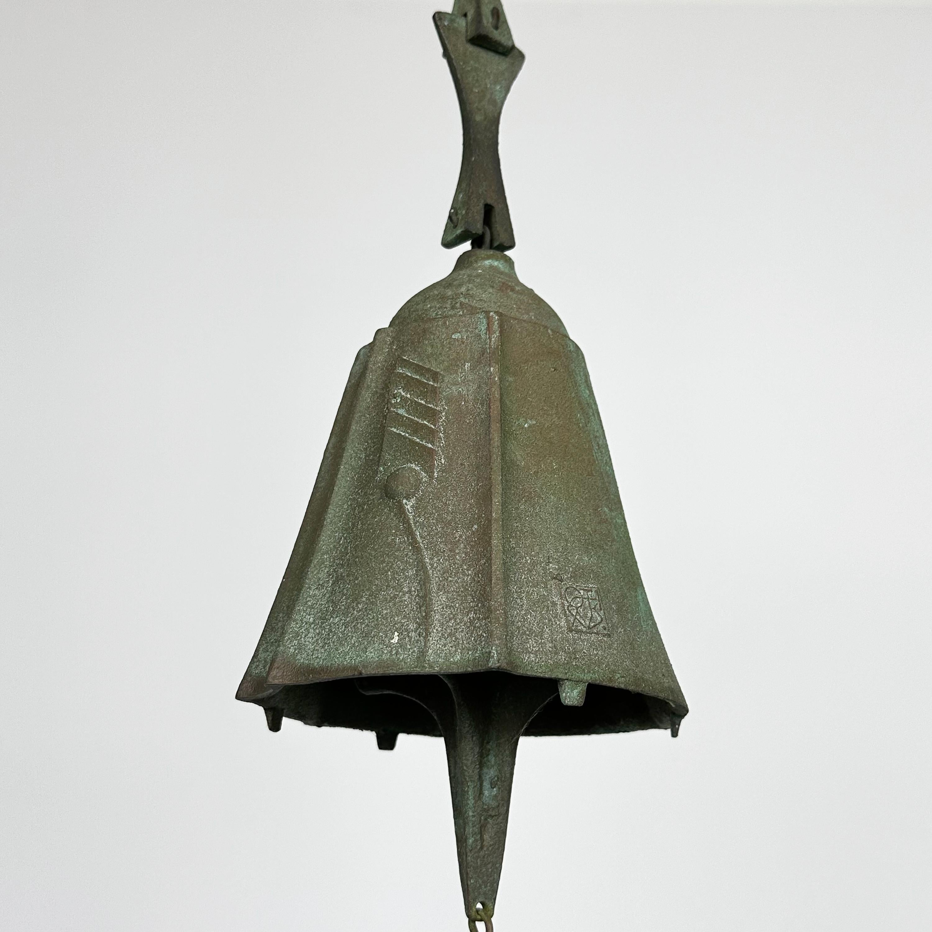 Mid-Century Bronze Bell / Wind Chime by Paolo Soleri for Arcosanti 1