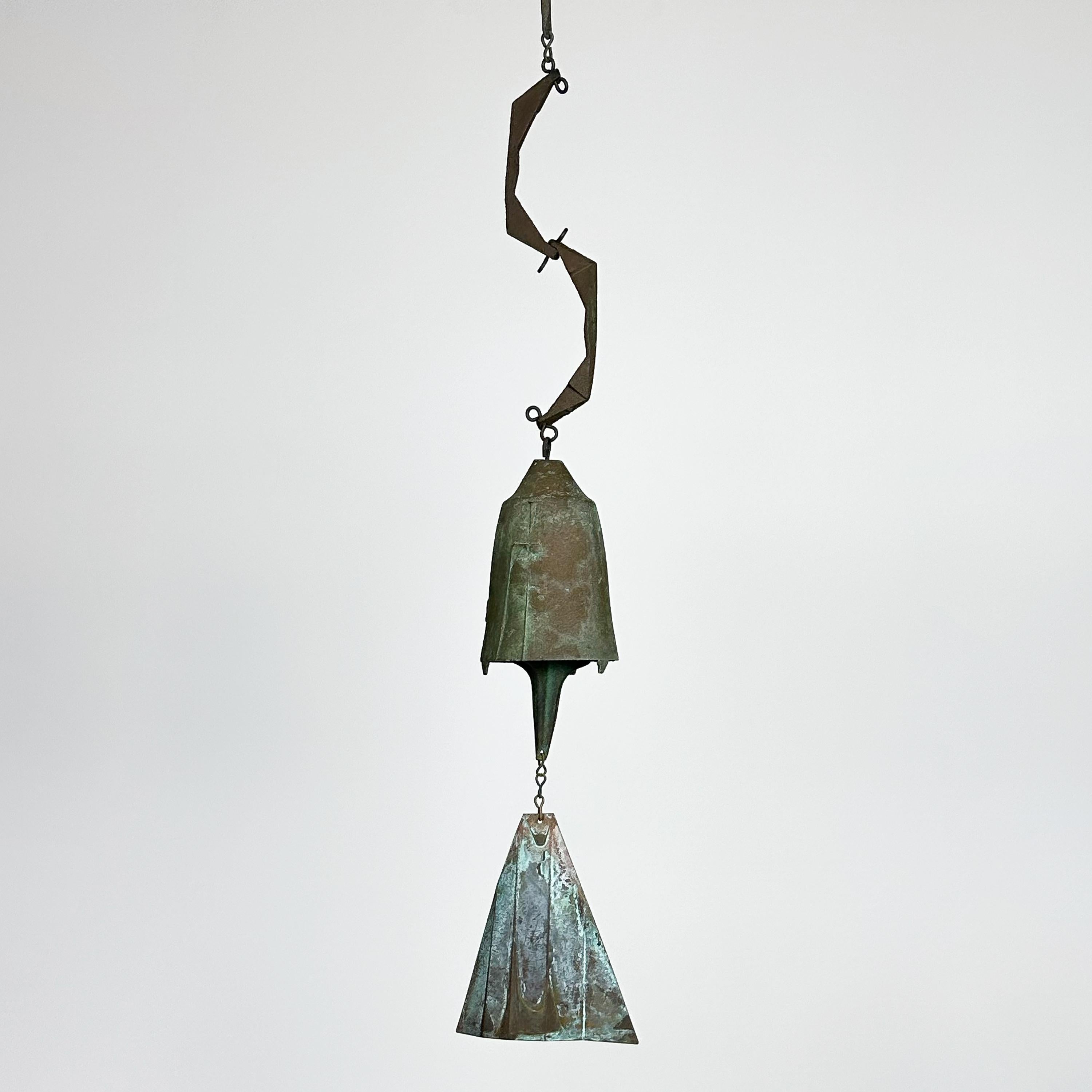 Mid-Century Bronze Bell / Wind Chime by Paolo Soleri for Arcosanti  1