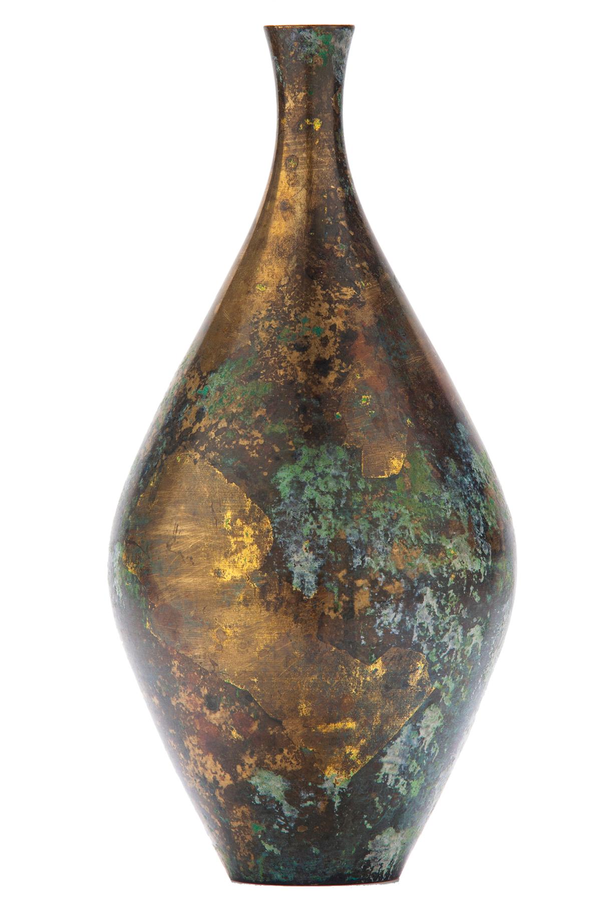 Mid-Century Modern Mid Century Bronze Bud Vase For Sale
