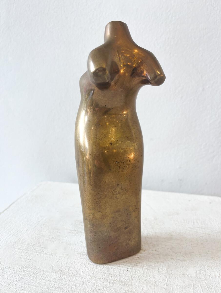 Belga Scultura in bronzo di metà secolo di Magrit Van Nuffel, anni '70 in vendita