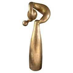 Mid Century Bronze Sculpture UMBILLIS BY David Slivka