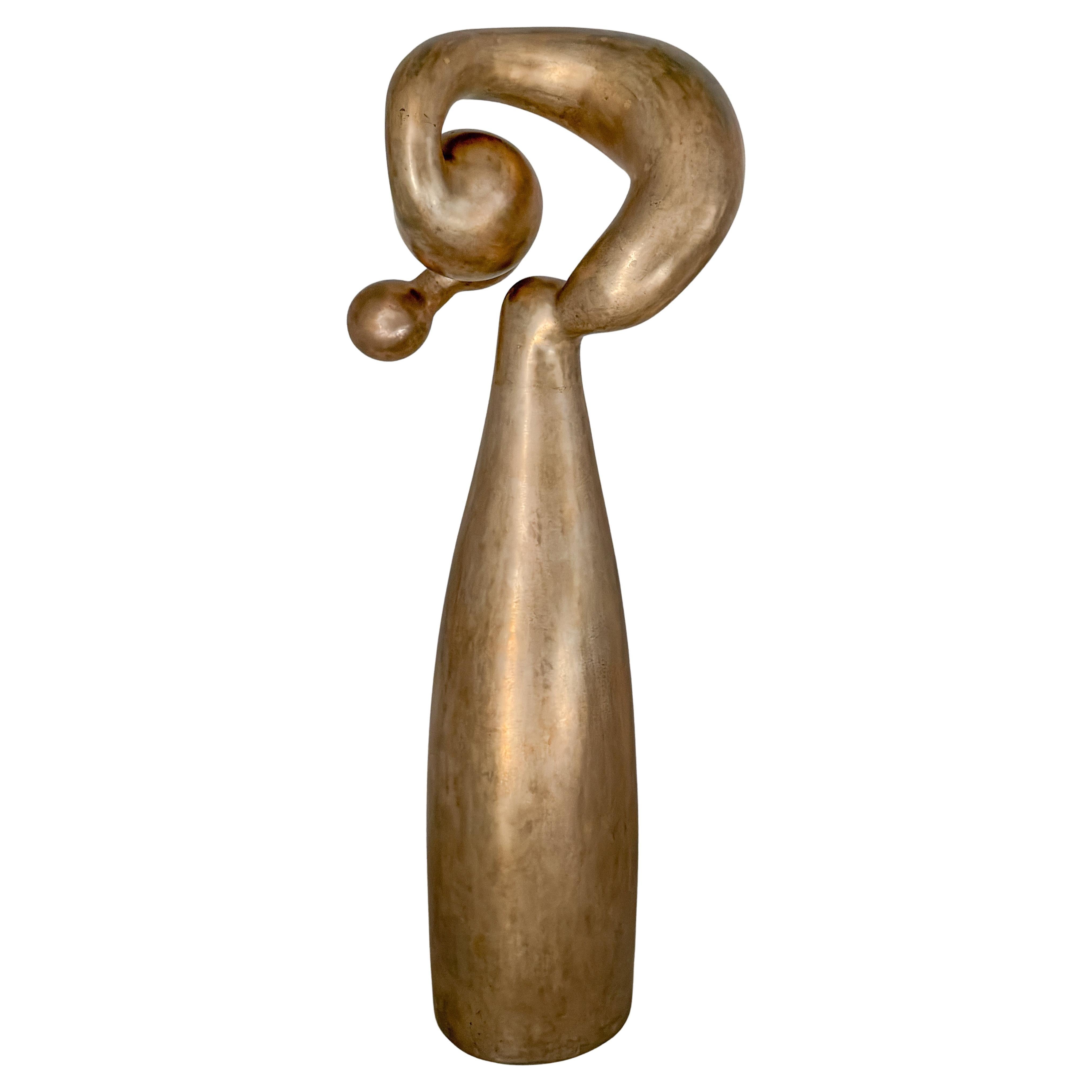 Scultura in bronzo di metà secolo UMBILLIS BY David Slivka in vendita
