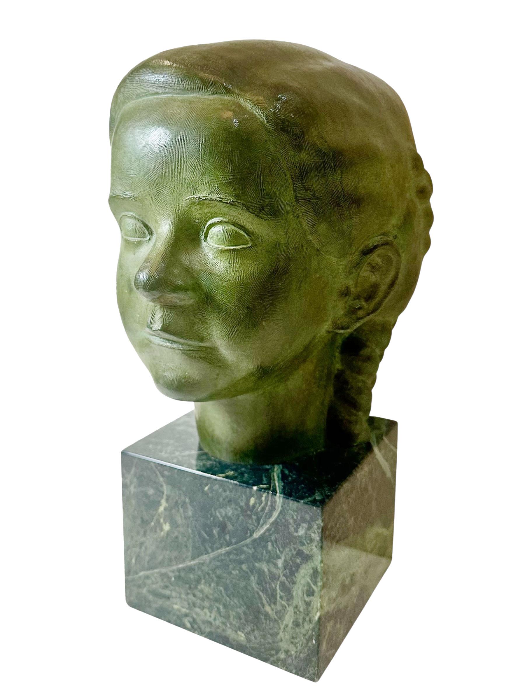 Estatua de bronce de mediados de siglo de J.G. Kendall, moldeado por Gorham en venta 7