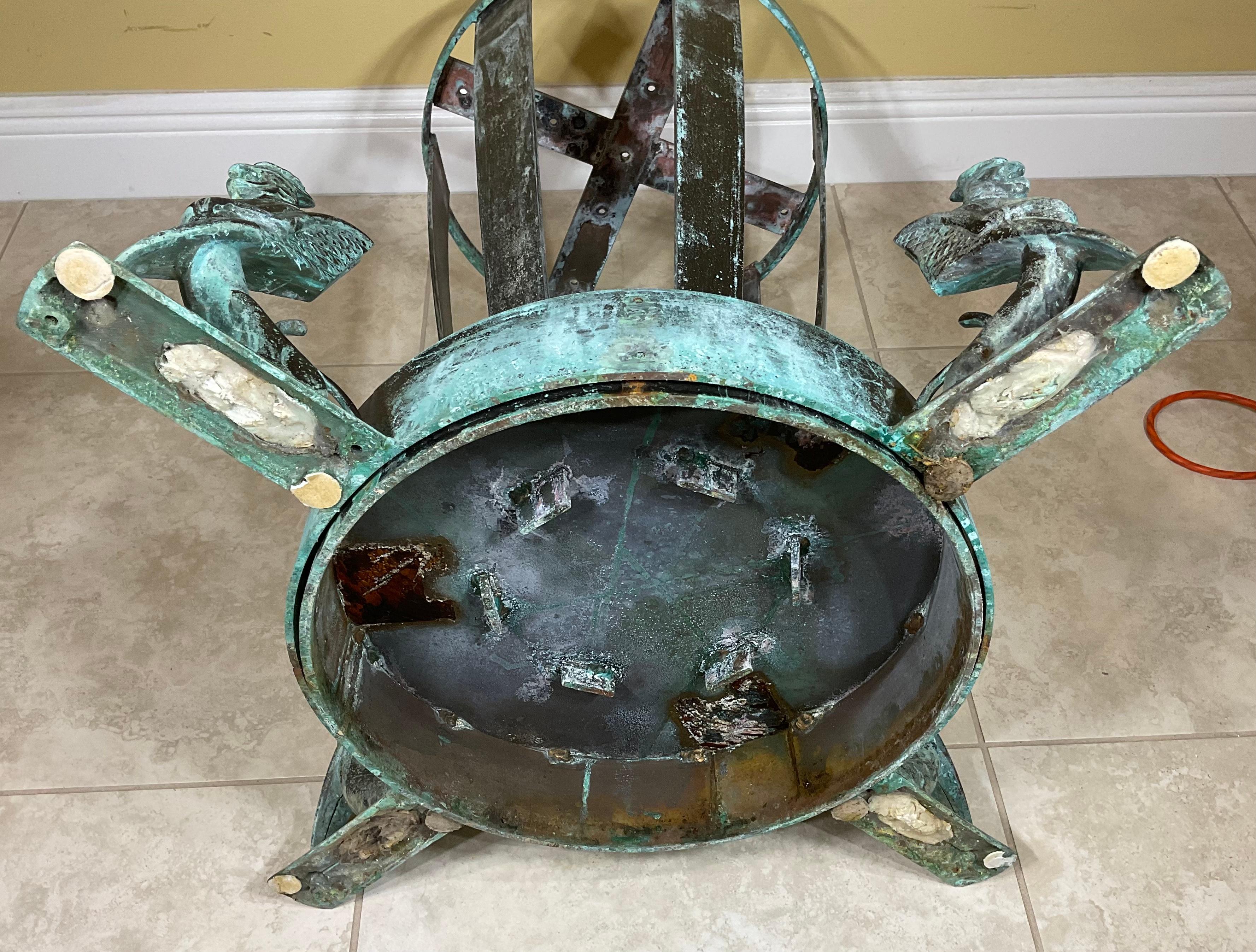 Mid Century Bronze Table Base For Sale 8