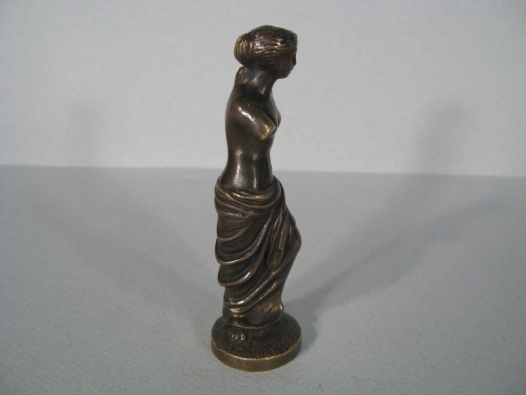 Bronze Presse-papiers Venus de Milo en bronze du milieu du siècle -1Y41