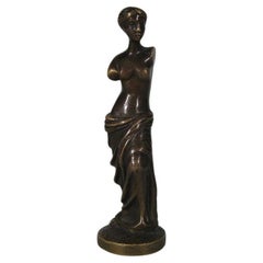 Mid-Century Bronze Venus de Milo Paperweight -1Y41