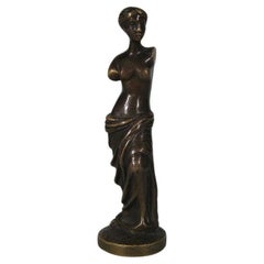 Presse-papiers Venus de Milo en bronze du milieu du siècle -1Y41