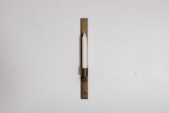 Mid-Century Pierre Forsell Style Bronze Wall Mount Candlestick Holder