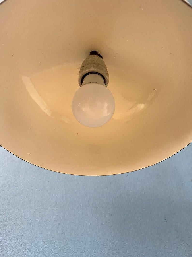 20th Century Mid Century Brown Arabia Hanging Lamp by Kaj Franck for Fog & Morup, 1970's For Sale