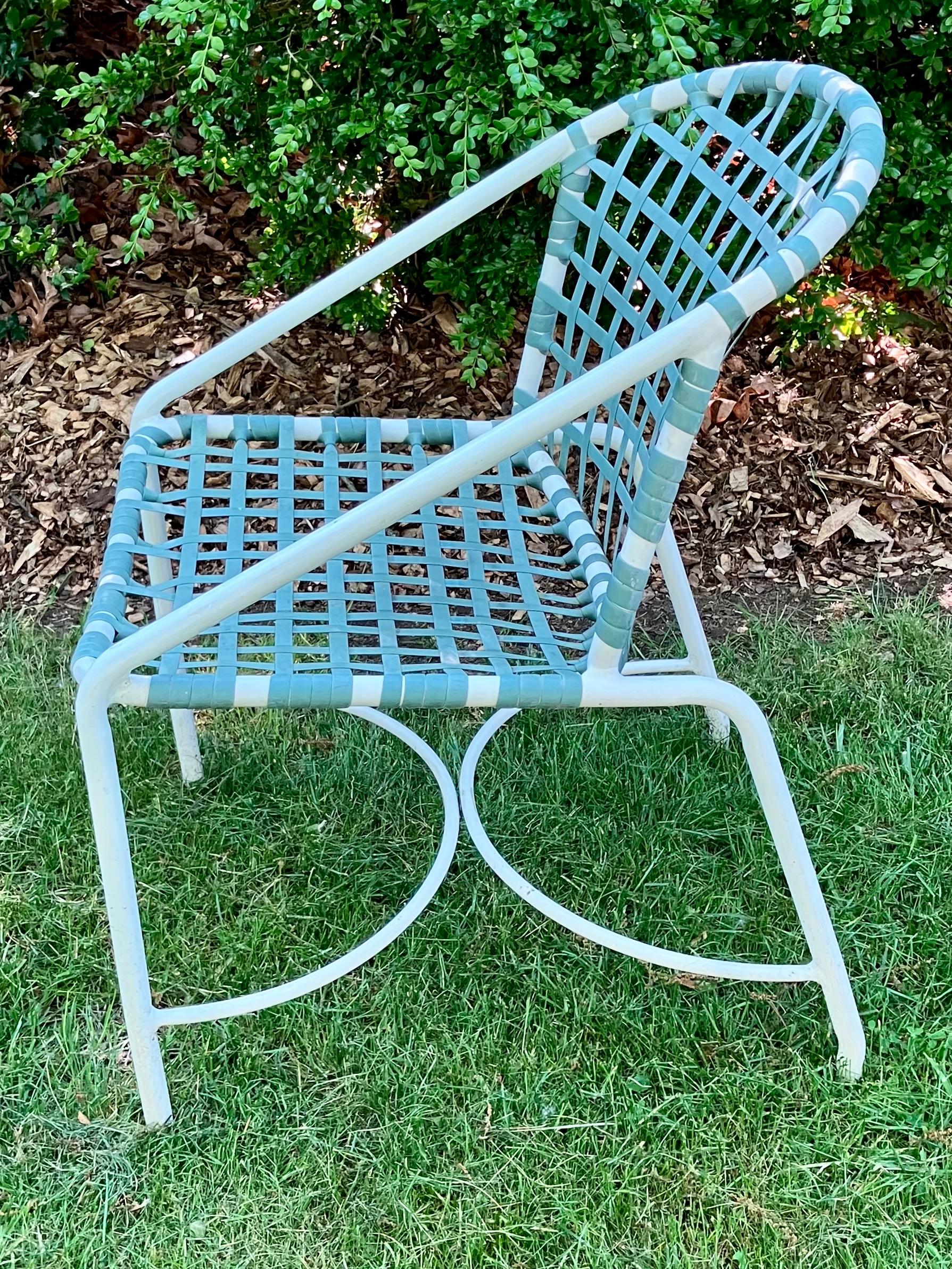 American Mid-Century Brown Jordan Chair For Sale