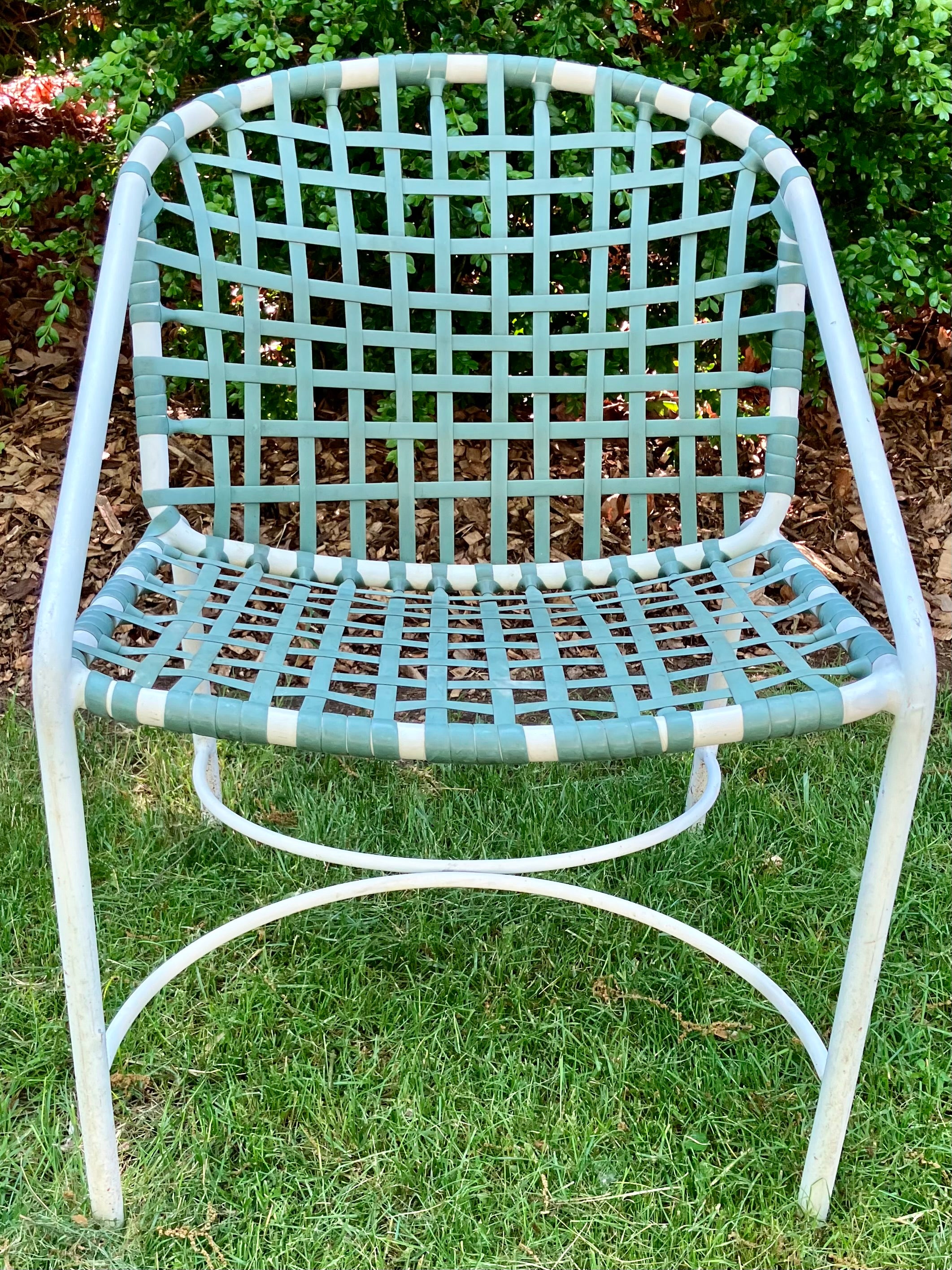 Aluminum Mid-Century Brown Jordan Chair For Sale