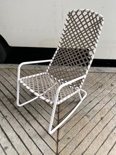 Mid-Century Brown Jordan Kantan Patio Rocker