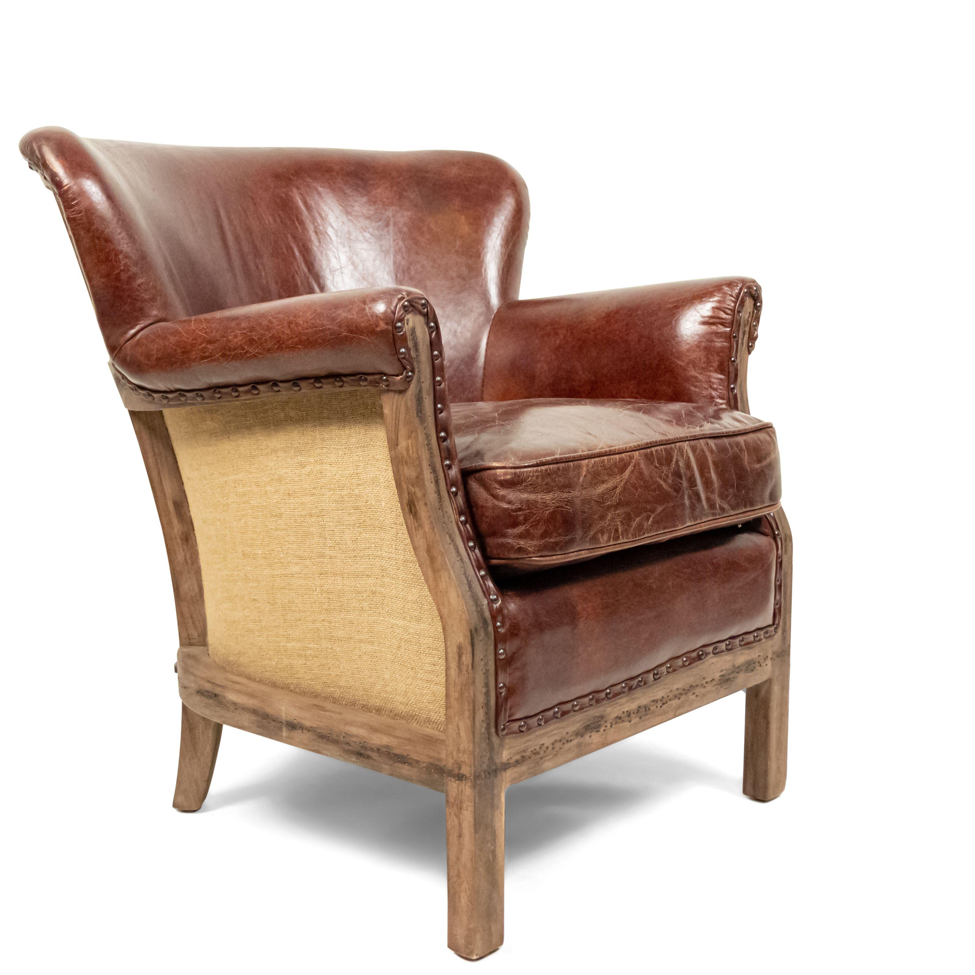 Mid-Century Brown Leather Club Chairs For Sale 7