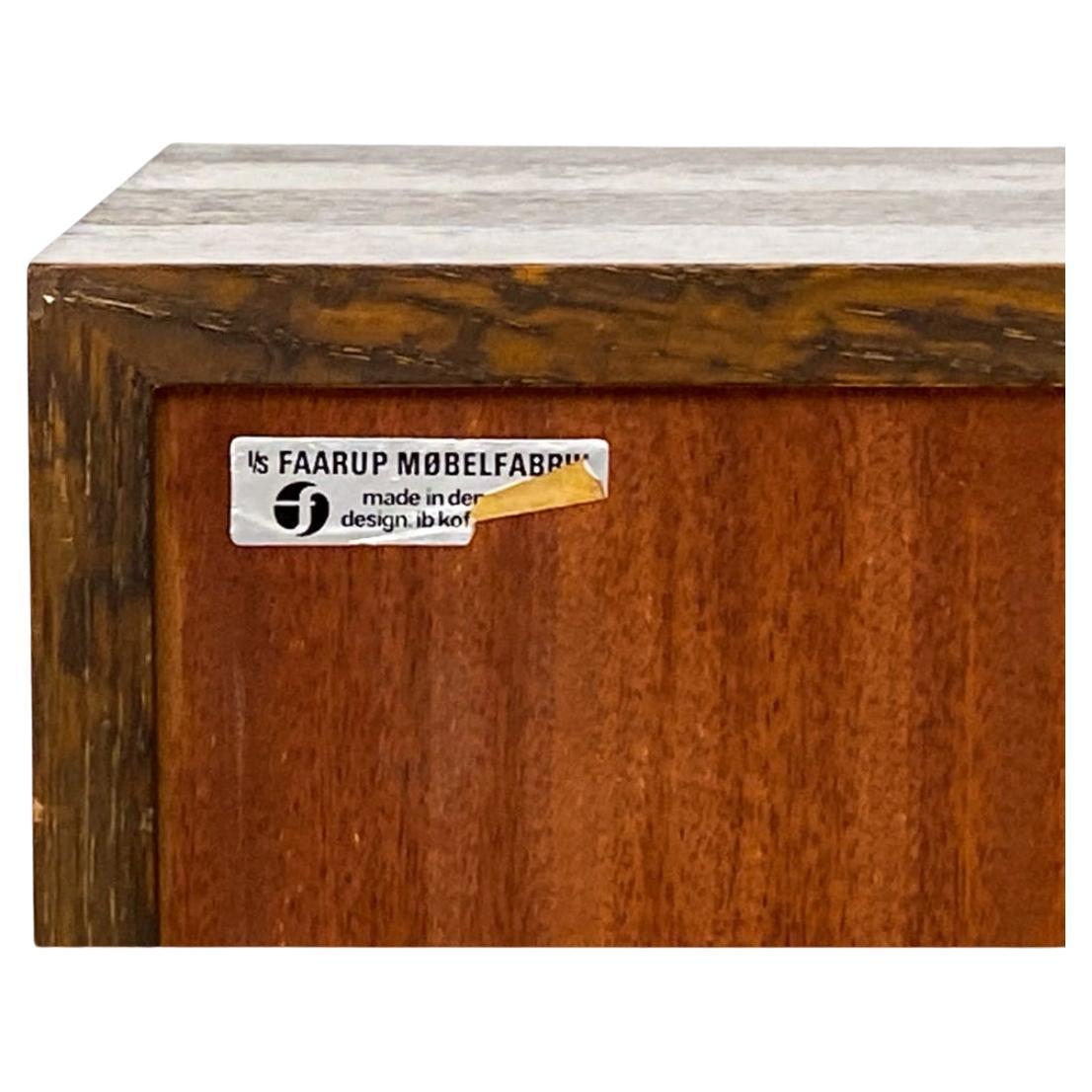 Mid-20th Century Mid century brown oak Credenza by Ib Kofod-Larsen Faarup Møbelfabrik Model FA66