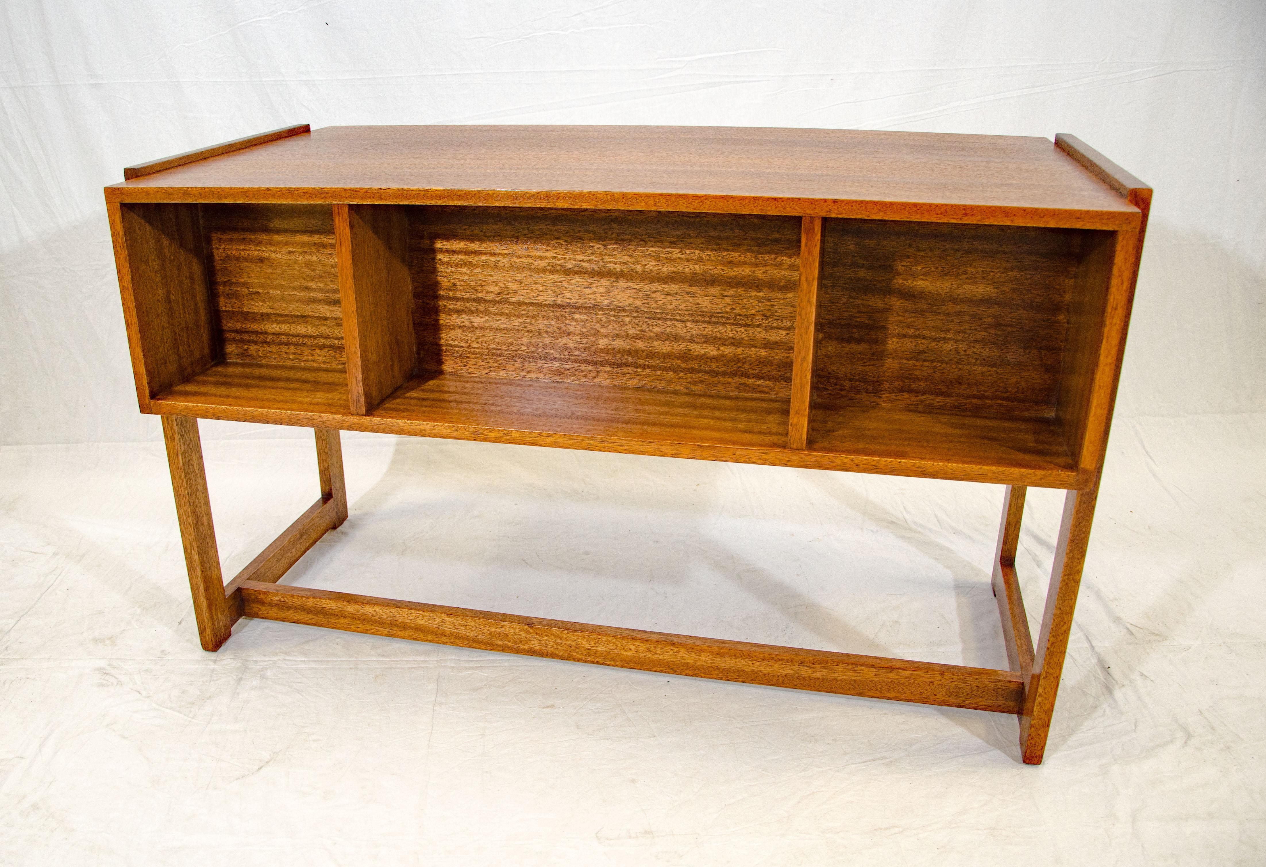 Midcentury Brown Saltman Desk by Paul Laszlo 4