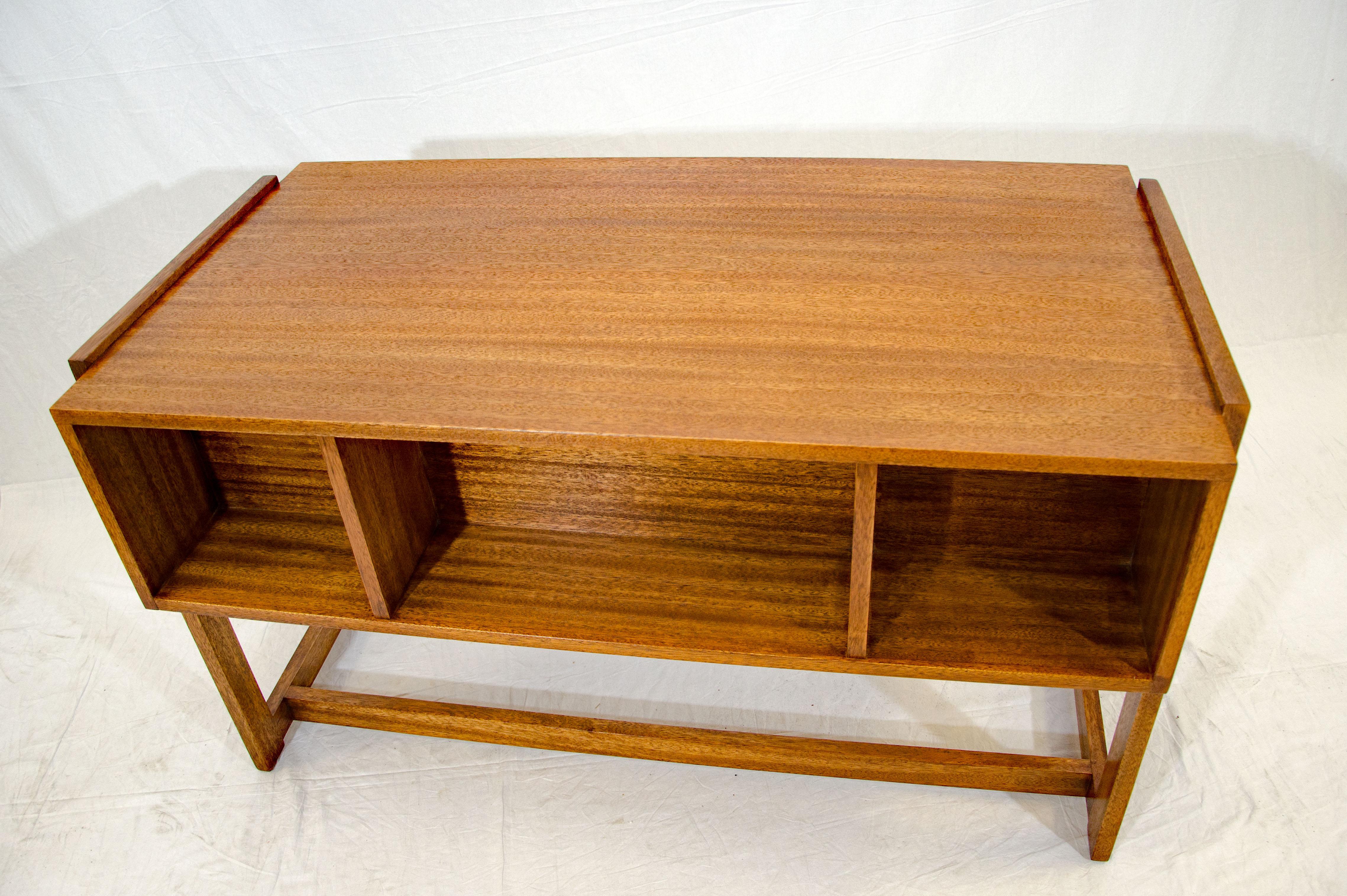 Midcentury Brown Saltman Desk by Paul Laszlo 5