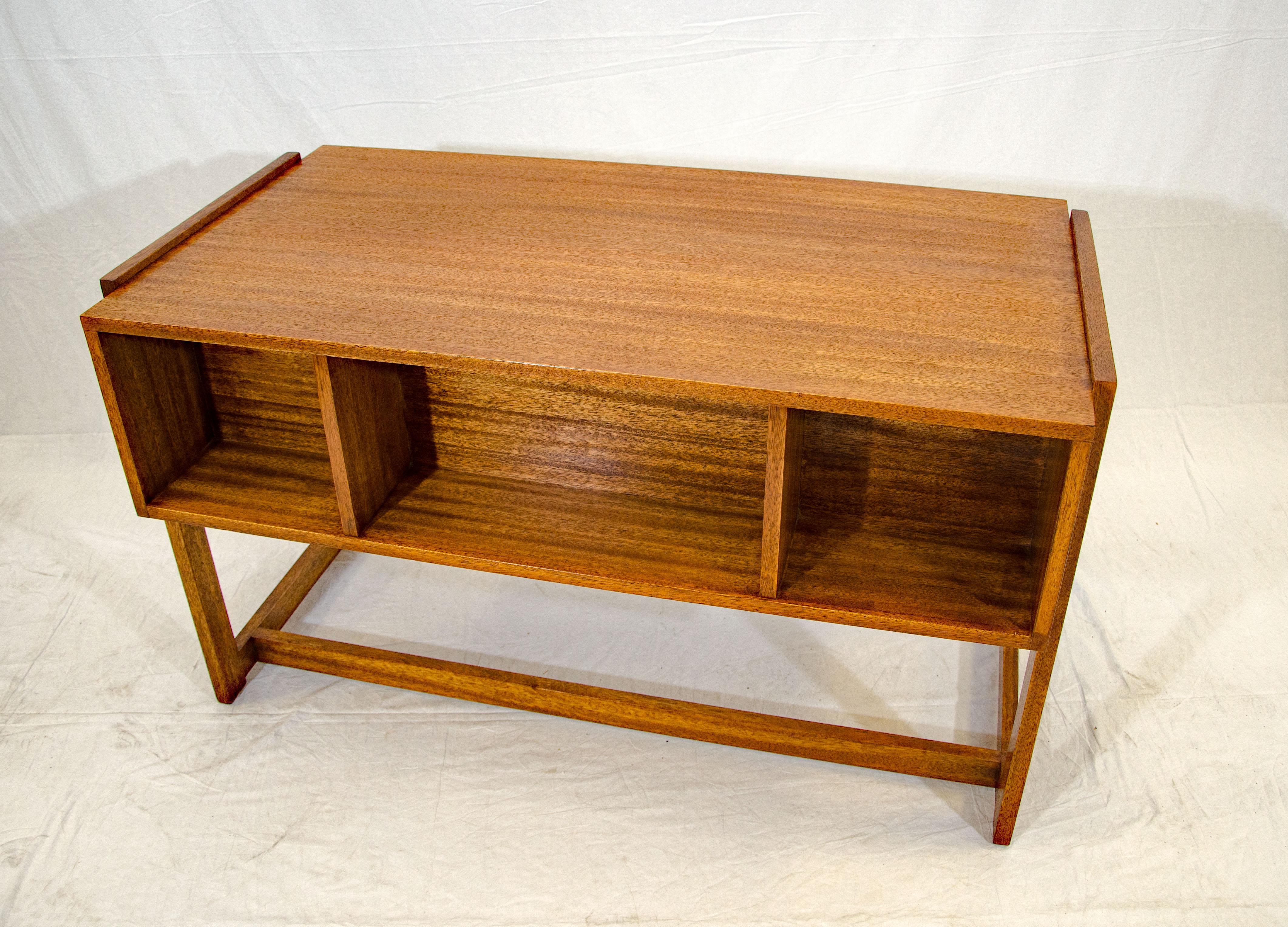 Mahogany Midcentury Brown Saltman Desk by Paul Laszlo