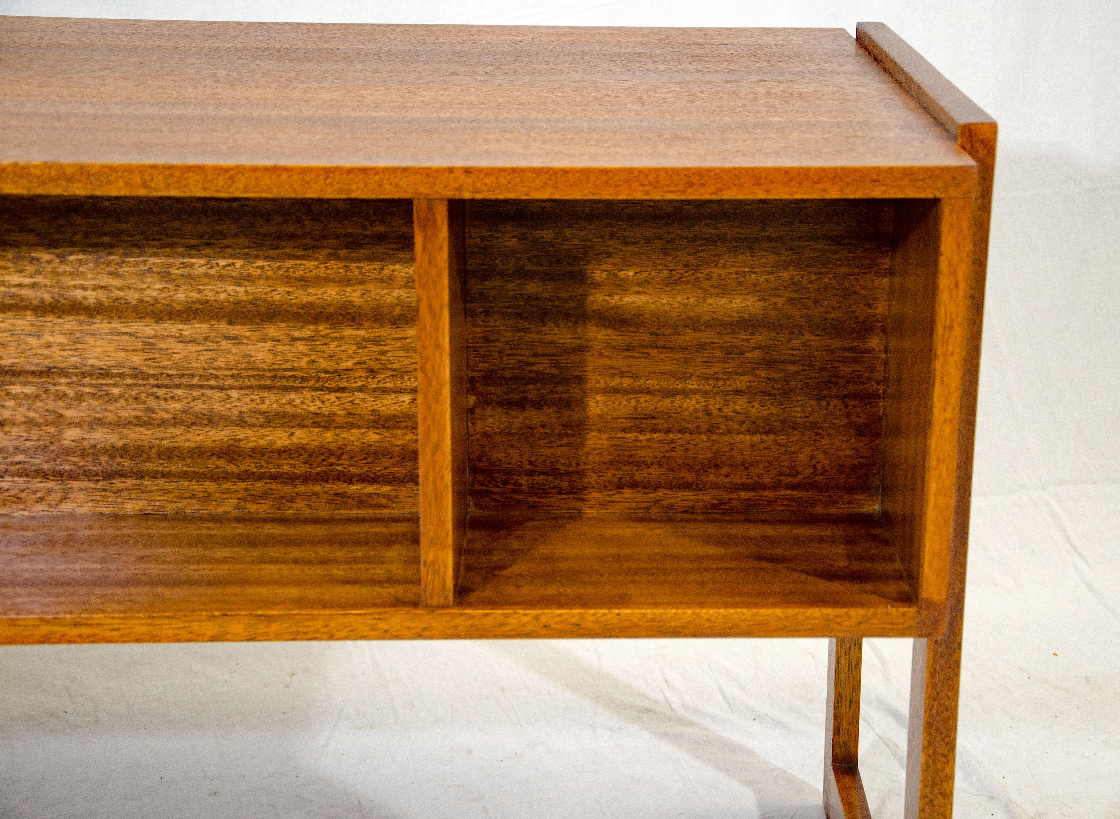 Midcentury Brown Saltman Desk by Paul Laszlo 1