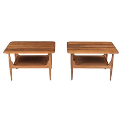 Vintage Mid-Century Modern Side Tables by Brown Saltman