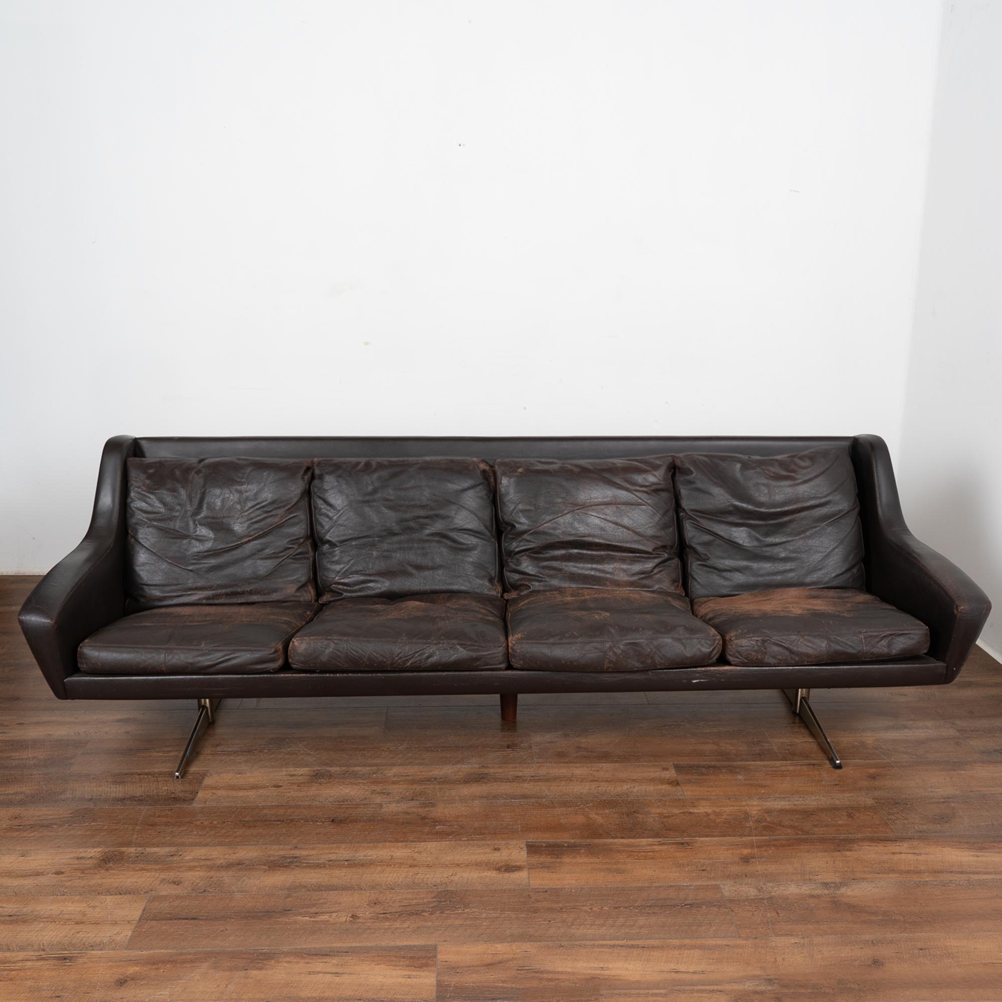 vintage leather sofas