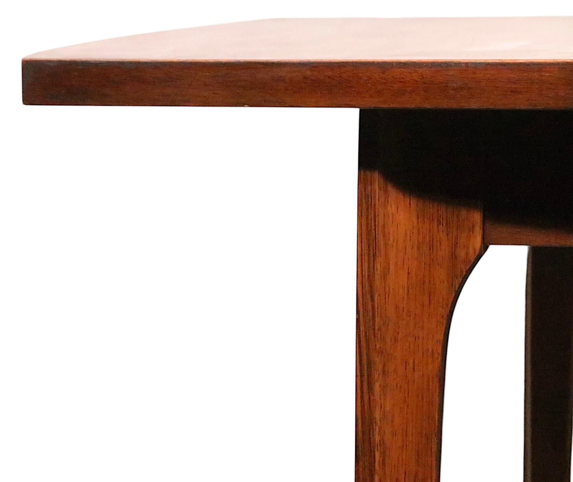 Milieu de siècle Broyhill Brasilia  Table de salle à manger avec 3 abattants en vente 10
