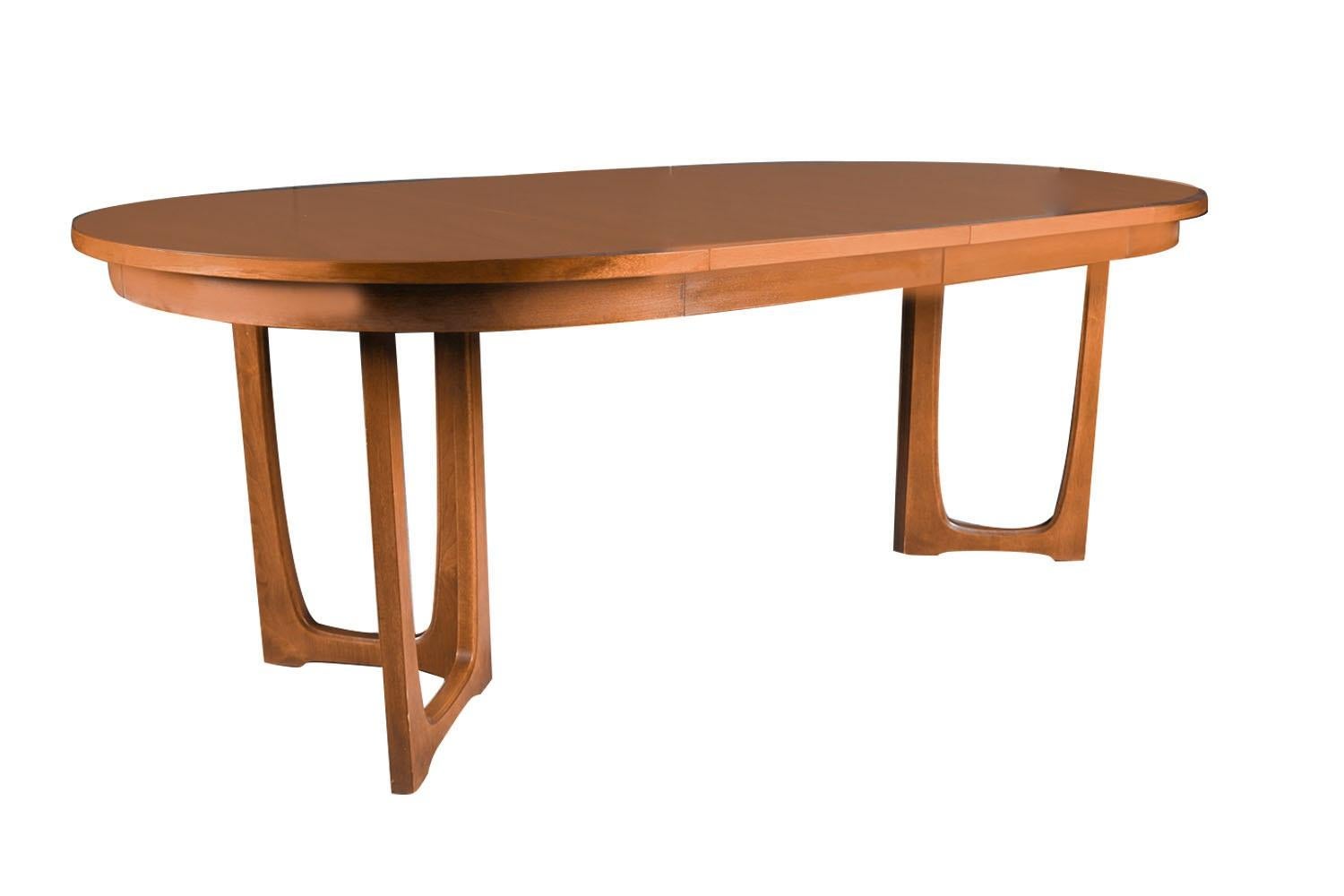 extendable round dining table