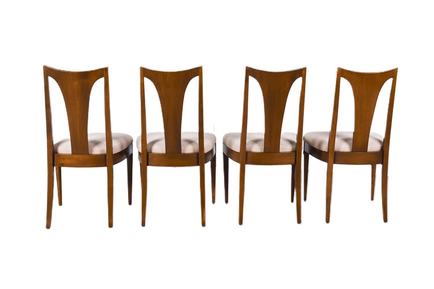 Late 20th Century Mid Century Broyhill Brasilia II Dining Chairs