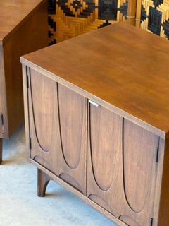 Mid-Century Broyhill Brasilia Nightstands - a Pair
