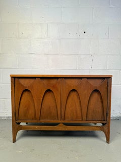 Mid-Century Broyhill Brasilia Petite Record Storage Cabinet