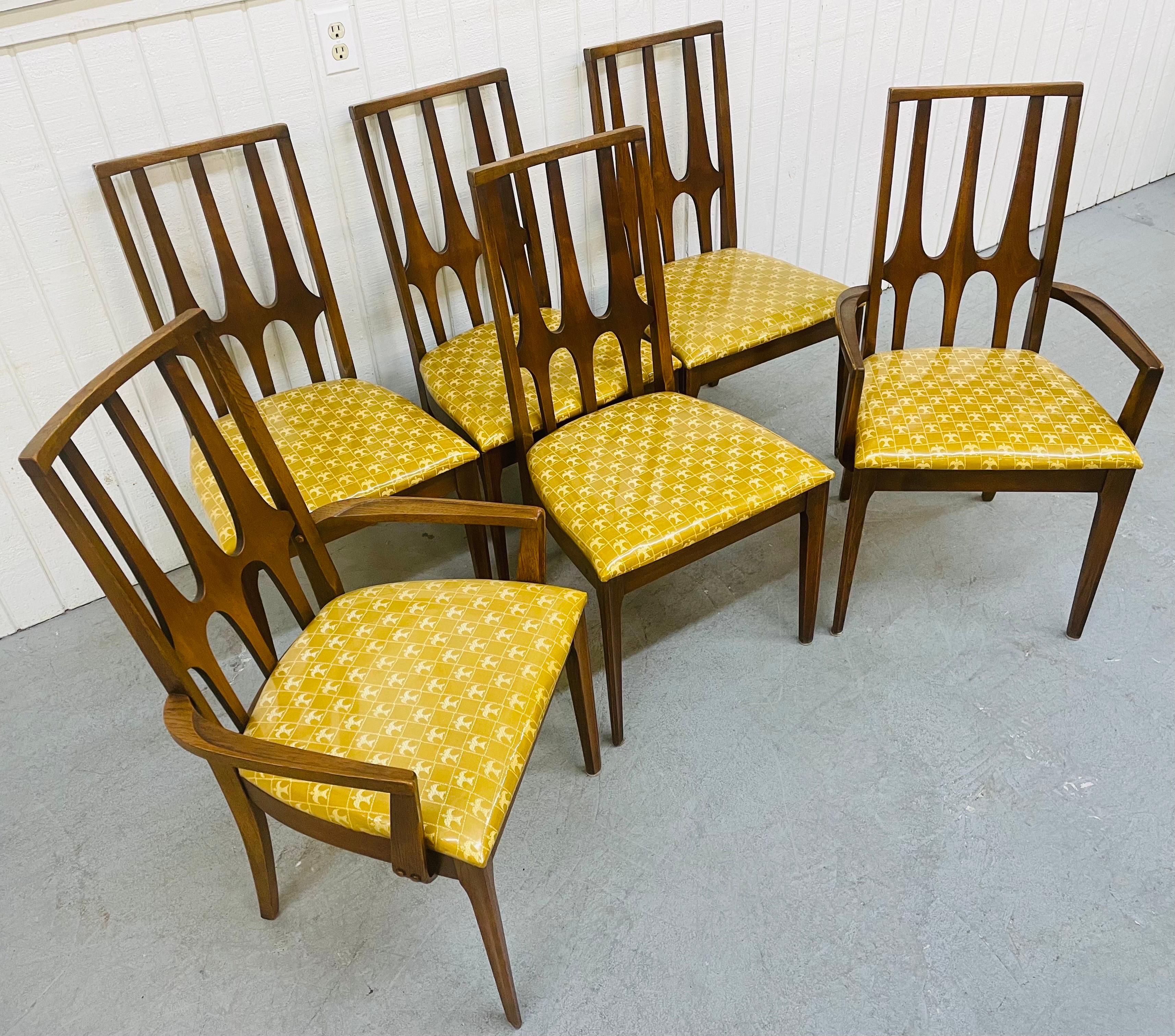 Mid-Century Modern Mid-Century Broyhill Brasilia Walnut Dining Chairs