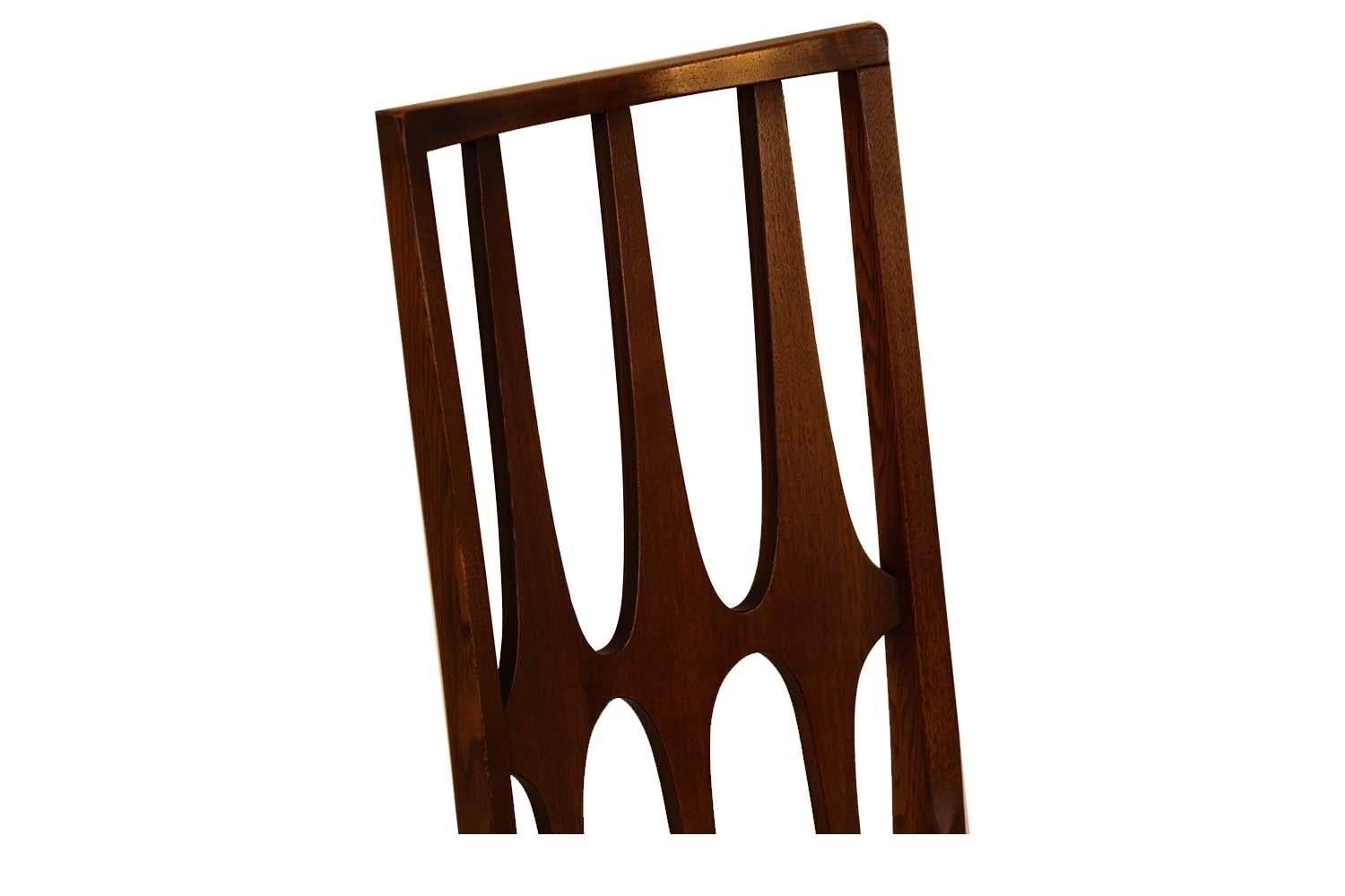 Midcentury Broyhill Brasilia Walnut Dining Chairs 2