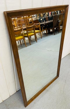 Midcentury Broyhill Saga Walnut Wall Mirror