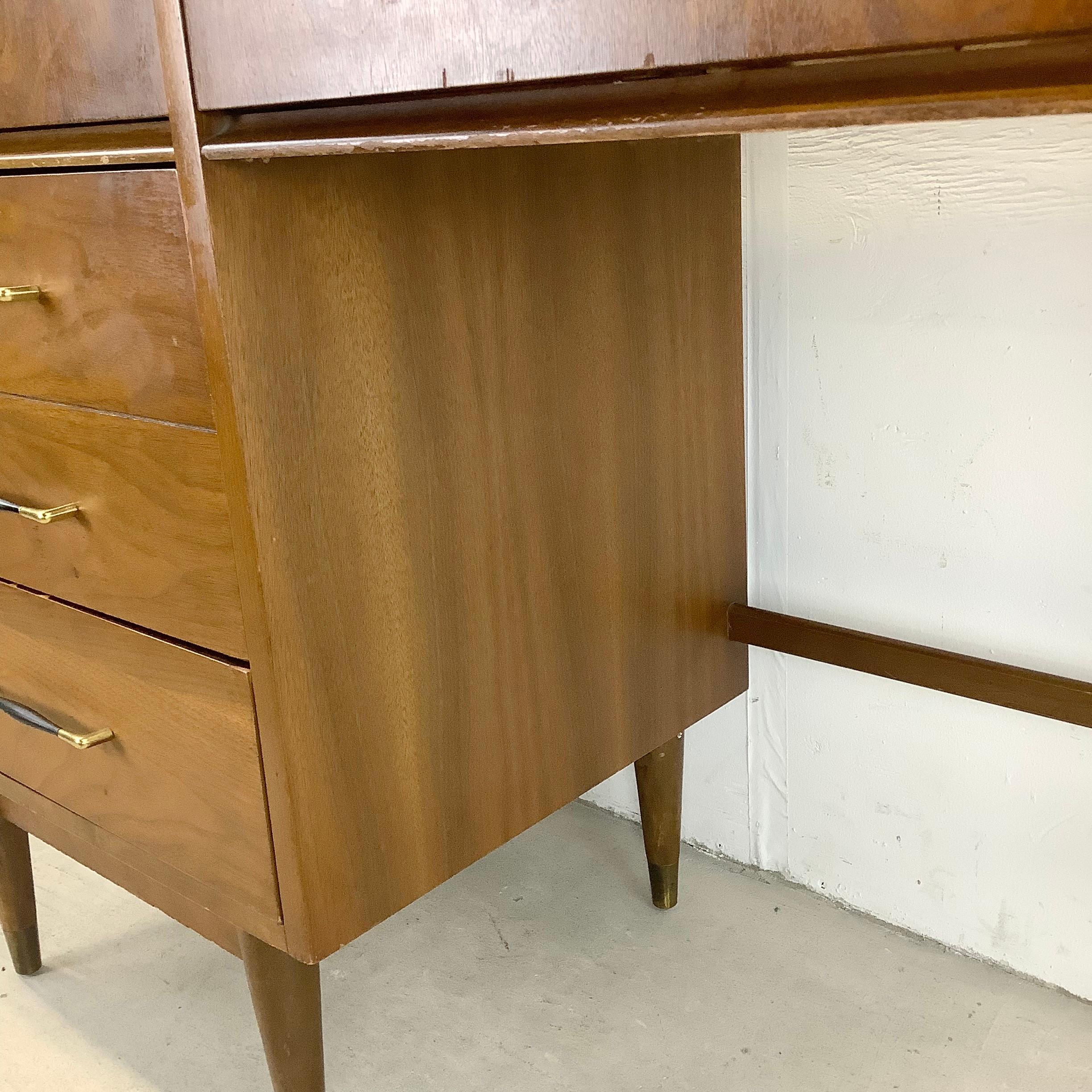 Mid-Century Broyhill Style Writing Desk 4