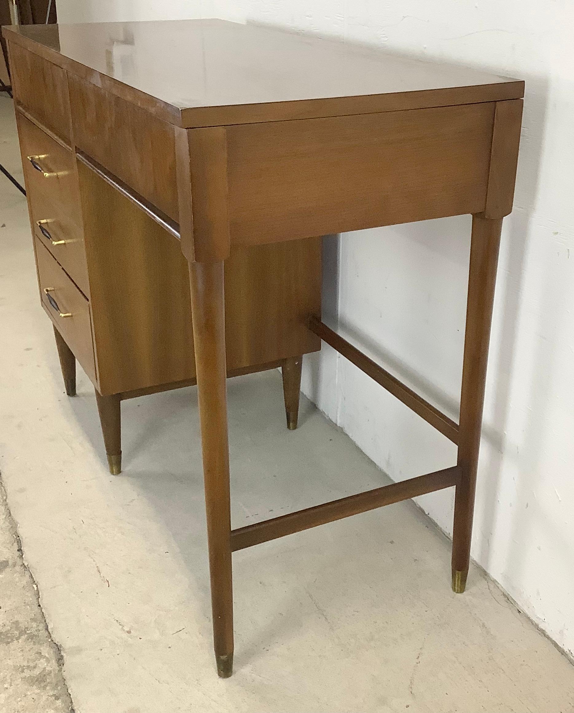 Mid-Century Broyhill Style Writing Desk 2