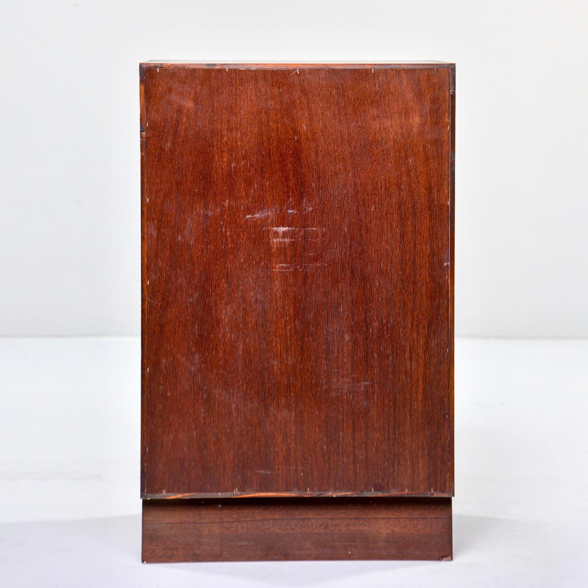Midcentury Bruksbo of Norway Rosewood Side Cabinet with Drawers In Good Condition In Troy, MI