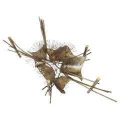 Mid Century Brutalist Abstract Art Sculpture Coffee Table, circa 1960s