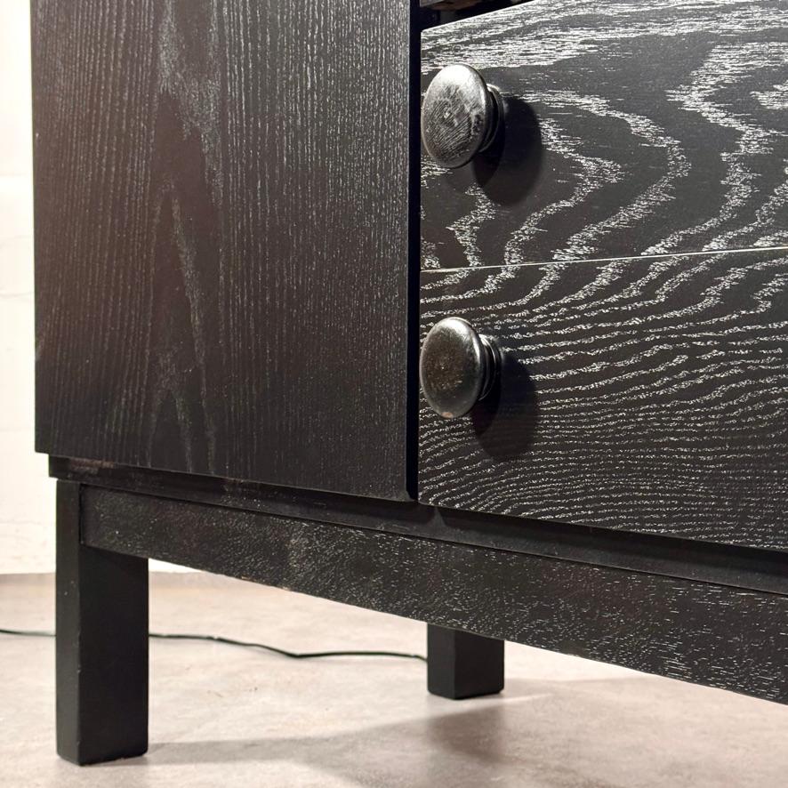 Mueble Bar Brutalista de Mediados de Siglo de Jean Batenburg, años 70 Belga en venta