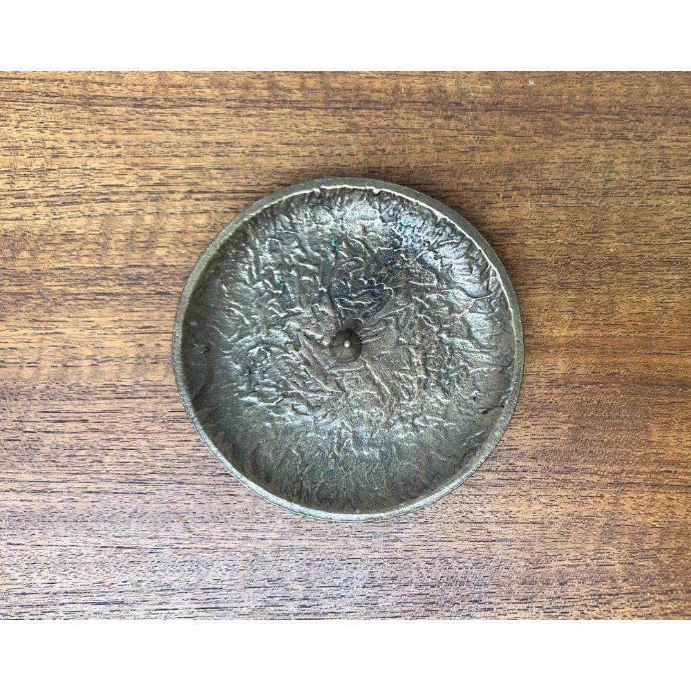 Mid-Century Brutalist Bronze Candleholder, 1960s In Excellent Condition For Sale In Hamburg, DE