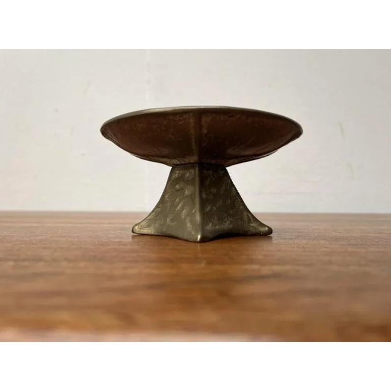 Mid-Century Modern Mid-Century Brutalist Bronze Candleholder, 1960s For Sale