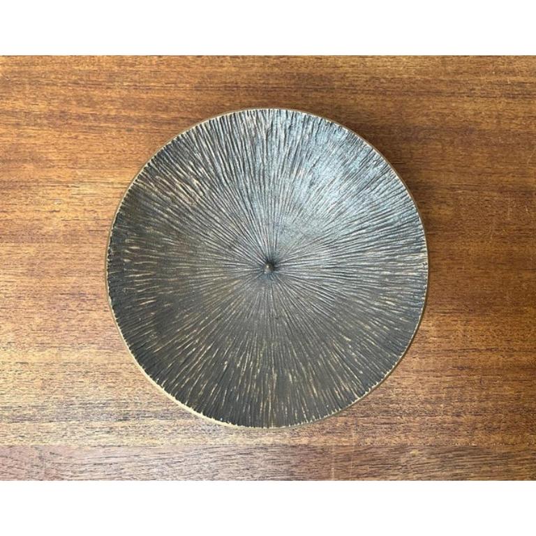 Mid-Century Modern Mid-Century Brutalist Bronze Candleholder 1960s For Sale