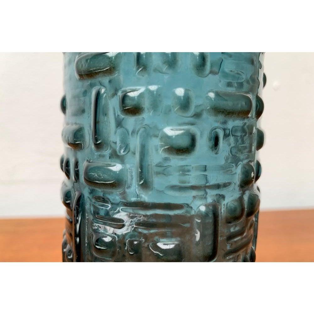 Brutalistische Mid-Century-Vase aus Blasenglas Modell F231 von Emil Funke für Gral, 1960er Jahre im Angebot 4