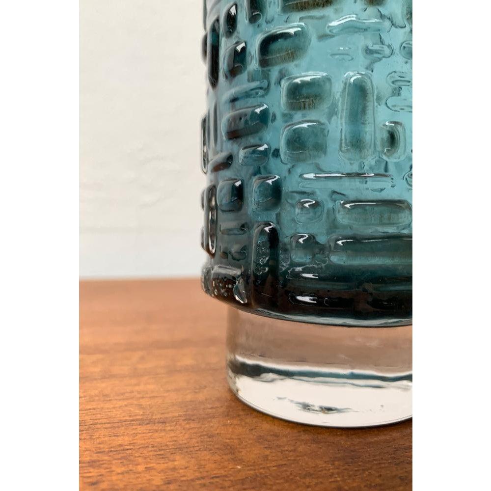 Brutalistische Mid-Century-Vase aus Blasenglas Modell F231 von Emil Funke für Gral, 1960er Jahre im Angebot 5