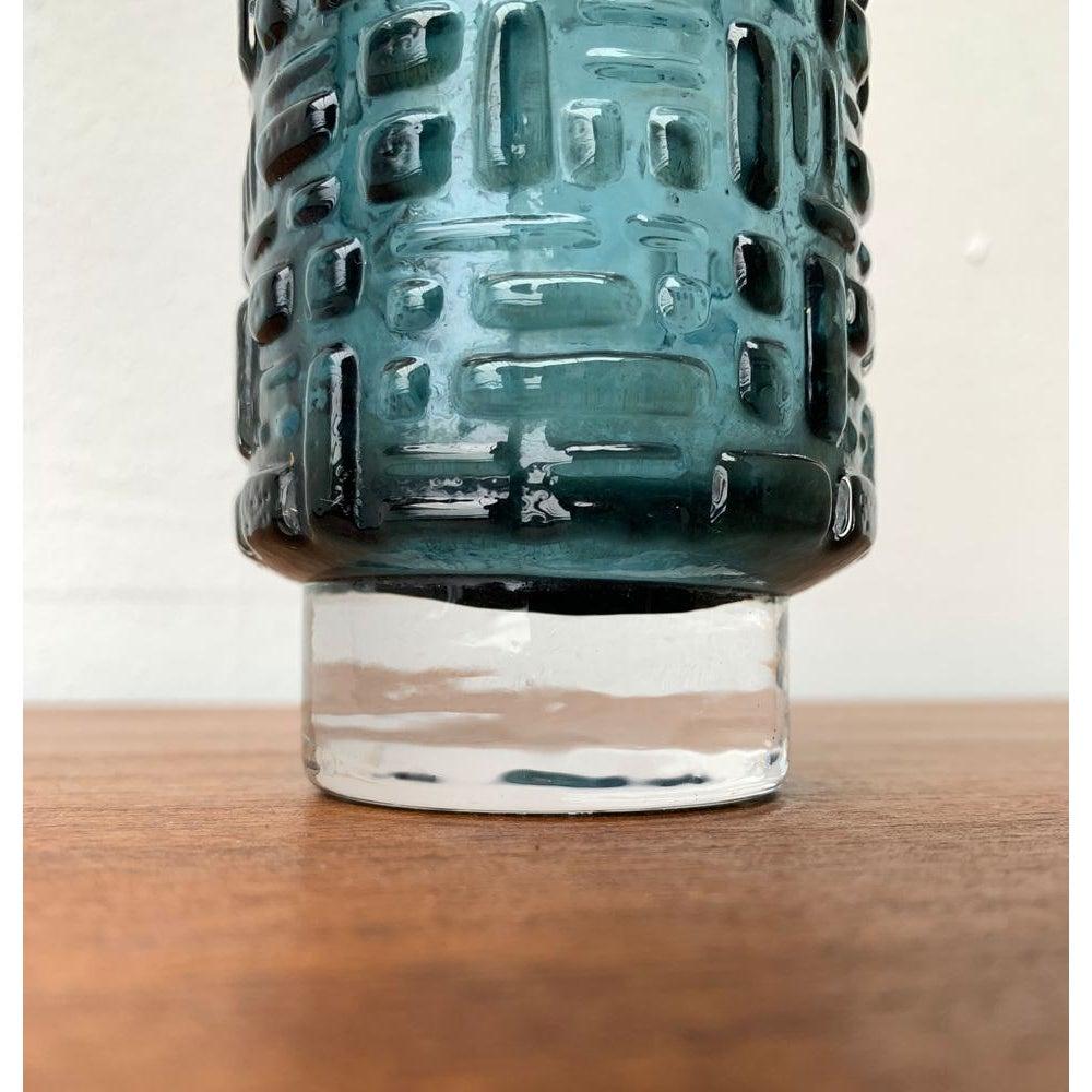 Brutalistische Mid-Century-Vase aus Blasenglas Modell F231 von Emil Funke für Gral, 1960er Jahre (20. Jahrhundert) im Angebot