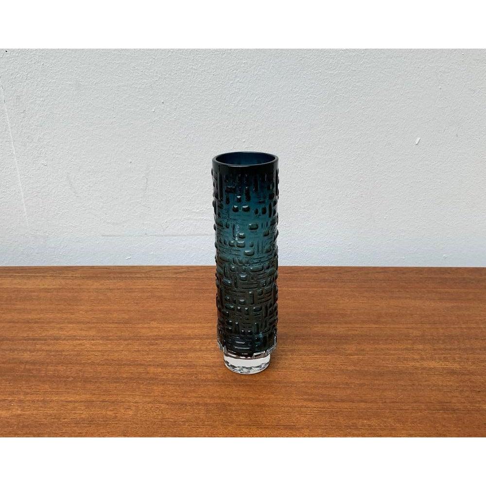 Brutalistische Mid-Century-Vase aus Blasenglas Modell F231 von Emil Funke für Gral, 1960er Jahre im Angebot 2