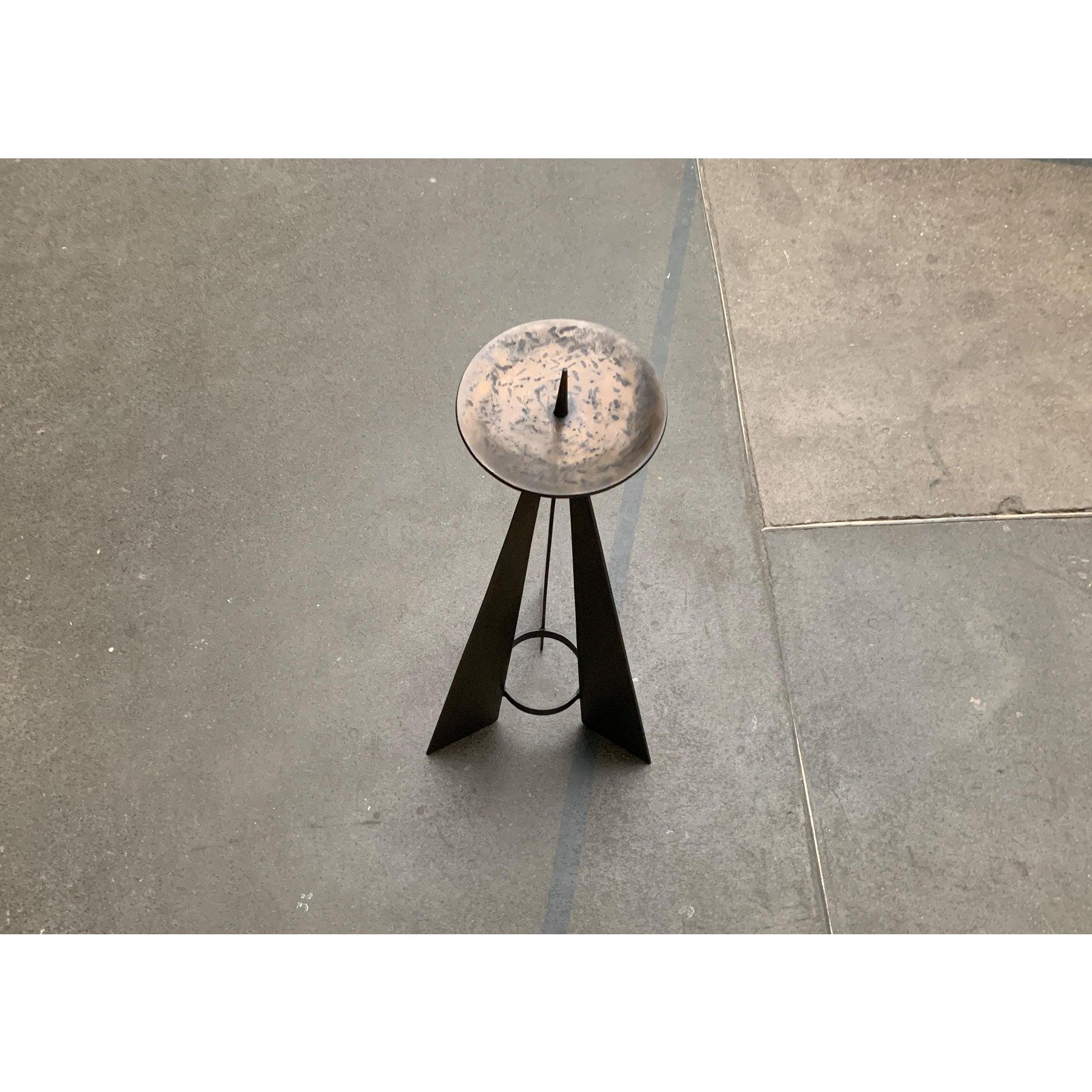 Mid-Century Brutalist Candleholder, 1960s For Sale 5