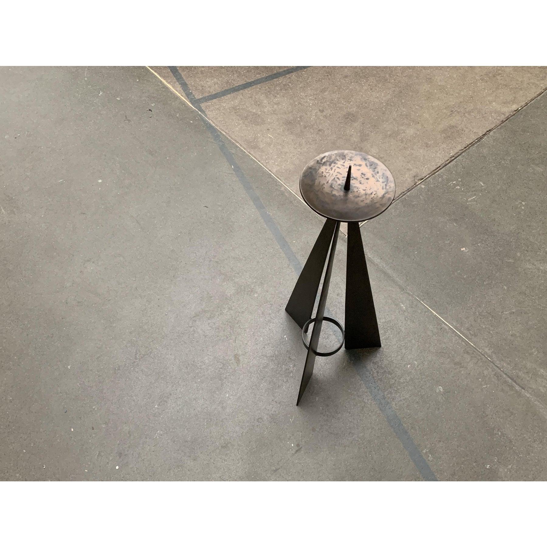 Mid-Century Brutalist Candleholder, 1960s For Sale 6