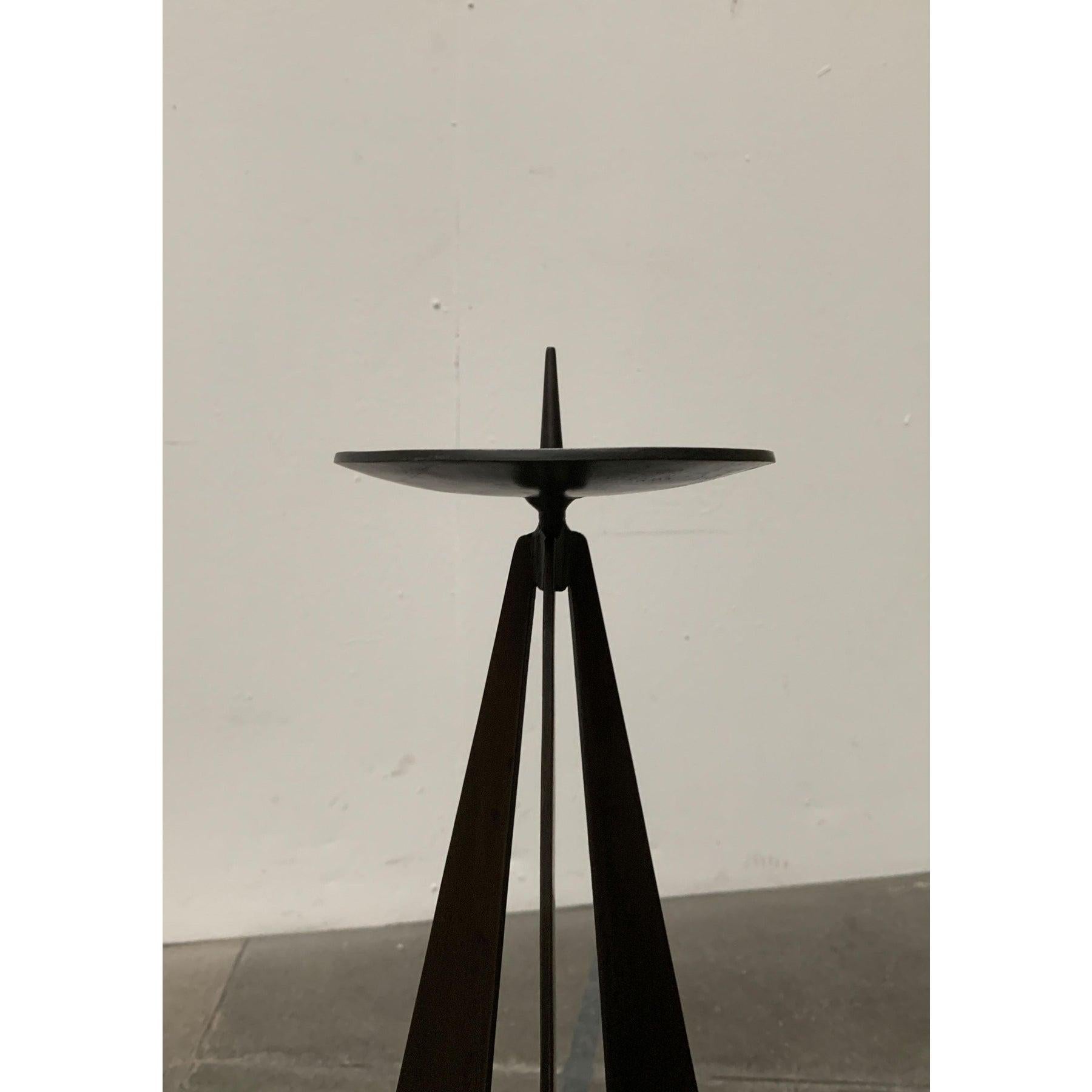 Mid-Century Brutalist Candleholder, 1960s For Sale 1