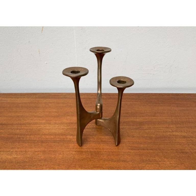 Mid-Century Brutalist Candleholder from Harjes, Germany, 1960s For Sale 6