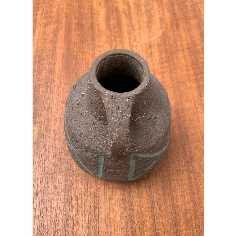 Mid-Century Brutalist Carafe Vase by Cläre Zange and Karl Heinz Löffler, 1960s For Sale 2